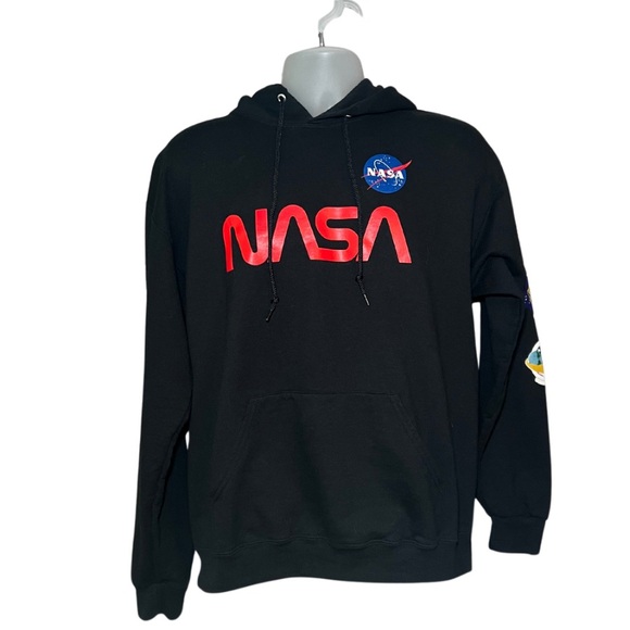 Bowery Supply Co. Other - NASA Space Shuttle Long Sleeve Hooded Graphic Swearshirt Size Large